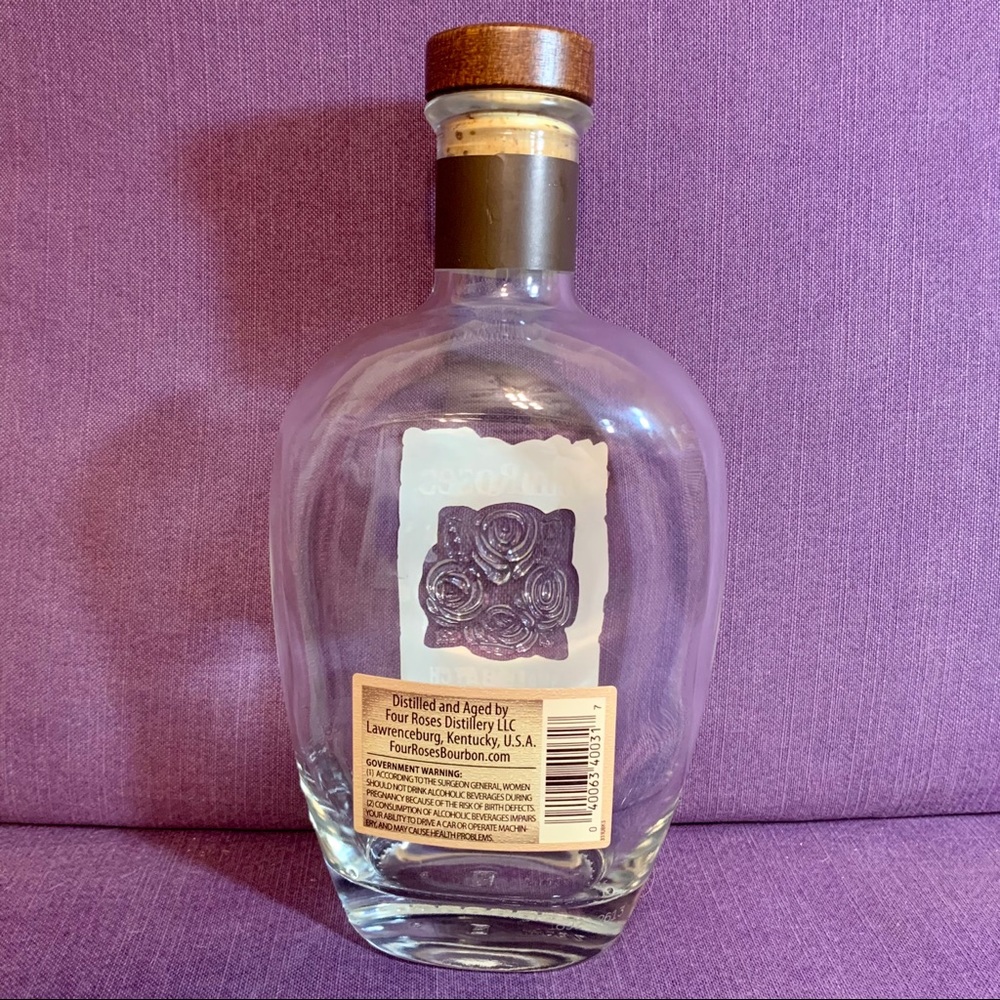 💜 Empty Four Roses Bourbon Bottle - Picture 4 of 12